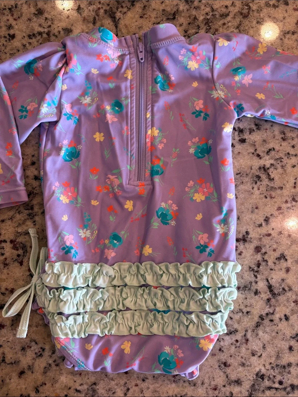 Set of 4 baby girls swim